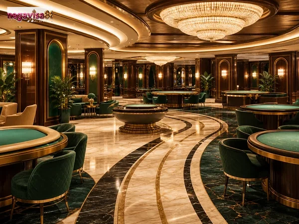 Tampilan meja Live Casino megavisa88 dengan dealer langsung dan siaran video real-time